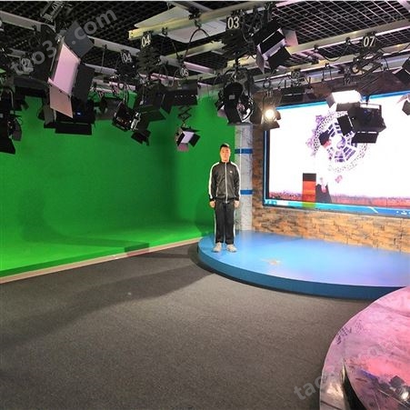 虚拟绿箱 虚拟演播室设计 耀诺实业专注于演播室建设