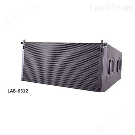 大功率线阵音箱 四路三分频线阵音箱 双12寸线阵音箱设备LAB-6312