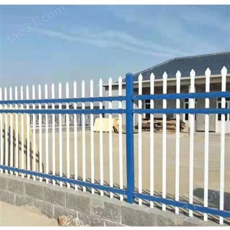定制锌钢护栏 绿化围栏隔离 庭院围栏  绿化带 栅栏 铁栏杆