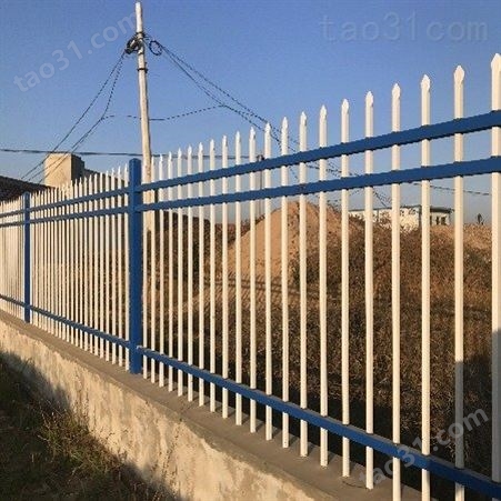 陕西锌钢护栏厂区围墙铁艺护栏铸铁护栏
