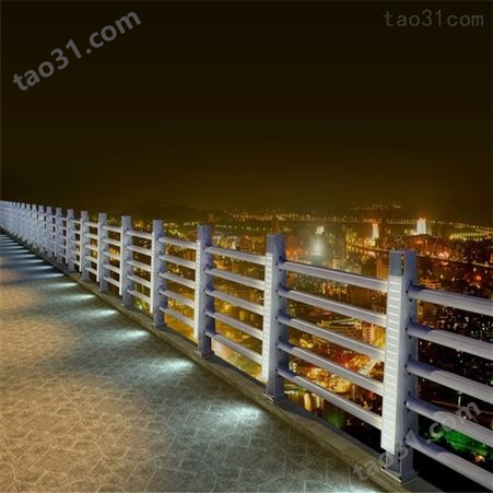 山西阳泉灯光桥梁护栏304桥梁隔离护栏生产厂家格拉瑞斯制造