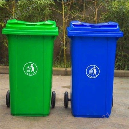 山西塑料垃圾分类箱 长治果皮垃圾箱四分类垃圾桶生产