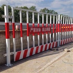 【冀林】生产临边防护栏 基坑支护围栏 基坑铁网 警示围栏