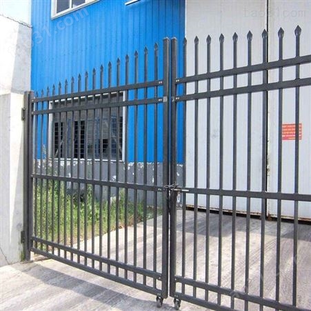 厂家生产 铁艺锌钢大门 别墅小区庭院热镀锌喷塑围墙护栏