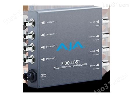 AJAFiDO 光发光收转换器FiDO-4T-ST  4通道AJA转换器