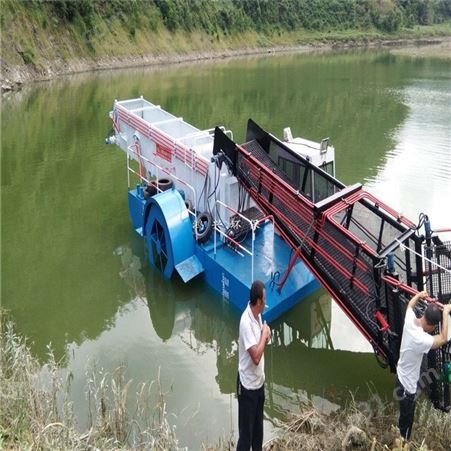 全自动机械化清漂船 青山湖保洁船打捞垃圾