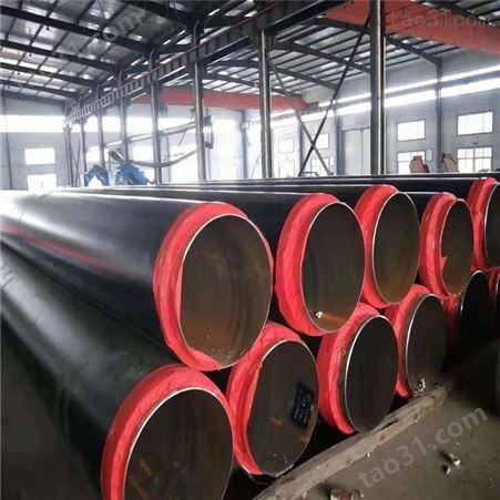 华夏洲际 聚氨酯发泡保温钢管 无缝保温钢管生产