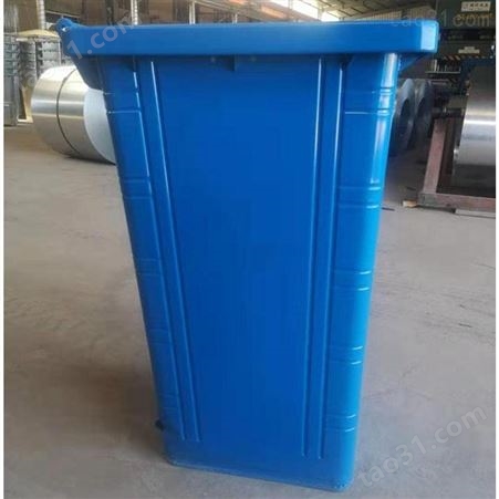 彩色塑料垃圾桶包头分类环卫桶定制
