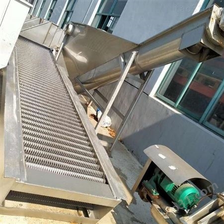 广州微乐环保机械格栅清污水机 不锈钢回转式机械格栅 固液分离污水处理 