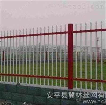 可定制 南充锌钢围栏 双横杠护栏 园林锌钢围栏 锌钢护栏型材 低价现货