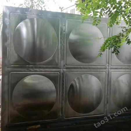 内 蒙 古304不锈钢水箱 拼接组合储运设备 耐腐蚀