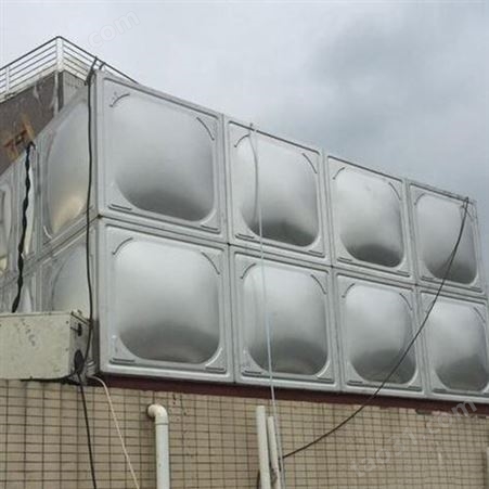 专业定制生活消防水箱 保温玻璃钢水塔 组合式储水装置