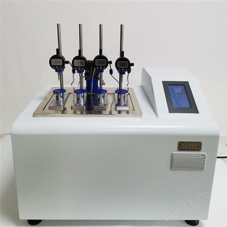 触屏热变形维卡试验机 MDS-BA-4桌上型 尼龙橡胶软化点温度测定仪