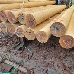 日本柳杉园林古建圆柱定做杉木木方包装箱木条板材
