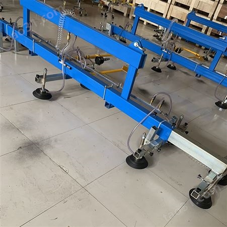 钰荣 伸缩型翻转气动 板材吸吊机 板真空吊具可定制