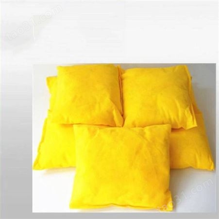 黄色吸液棉枕 ENP-40HPIL1010，ENP-16HPIL1818 吸附棉 吸油棉