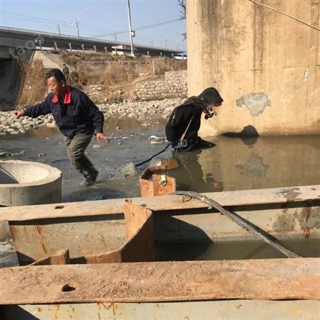 梧州水下清理整平 钢管桩水下切割 本地团队 施工流程