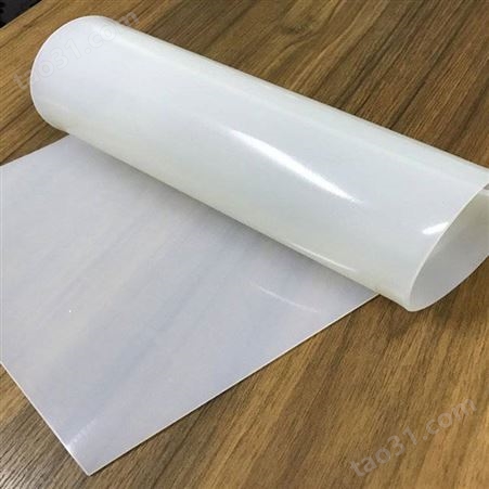 明投 硅胶垫片 密封减震软垫 透明白色硅胶板卷材