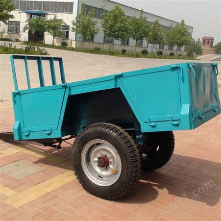 拖拉机牵引式农用粮食木材运输车 挂车车斗型号可定制
