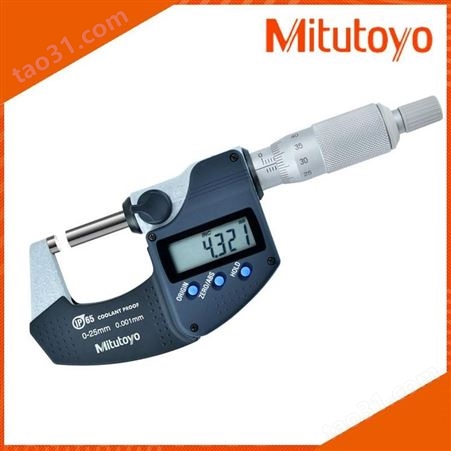 Mitutoyo三丰293-232-30防水防尘50-75mm电子数显外径千分尺IP65