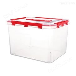 塑料箱厂家直供带密封圈 可作为收纳箱\透明礼盒