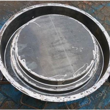 排水沟篦子钢模具 圆凹井盖钢模具规格尺寸