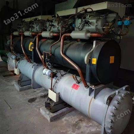 中山回收螺杆式冷水机组 旧空调回收供应商 广东环益公司