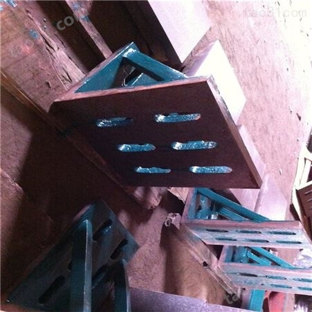 春天机床供应铸铁方箱 T型槽方箱工作台 铸铁垫箱 方筒 机床底座 支持定制