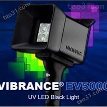 美国磁通EV5000紫外线探伤灯 手持式LED黑光灯 原装