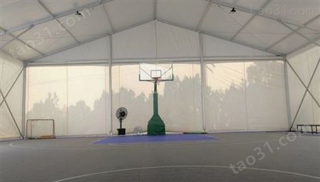 专业定制铝合金篮球篷房 户外篮球馆蓬 足球篷房 体育篷房