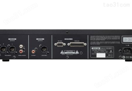 TASCAM CD-6010 专业CD播放机 CD,WAV和MP3 广播服务 机架式